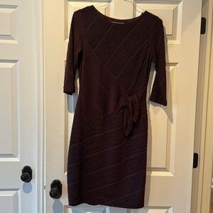 Donna Morgan plum dress